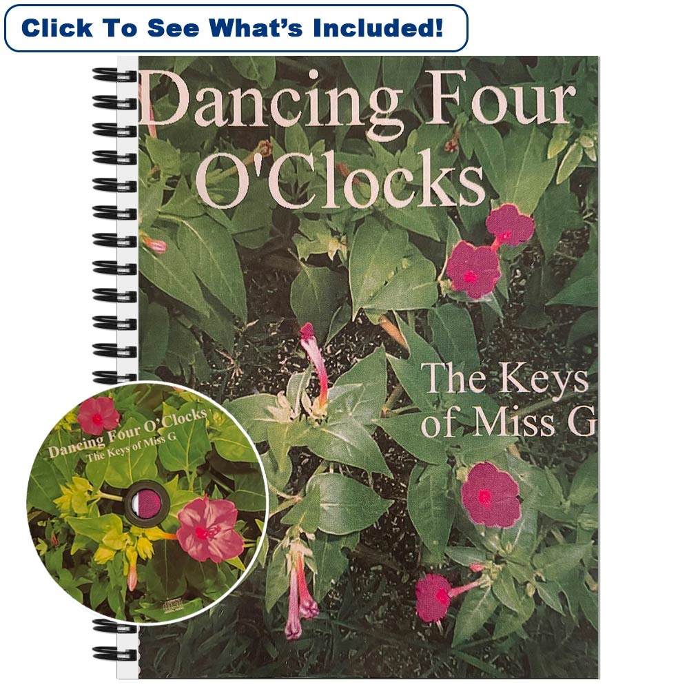Dancing Four O'Clocks Composition Book