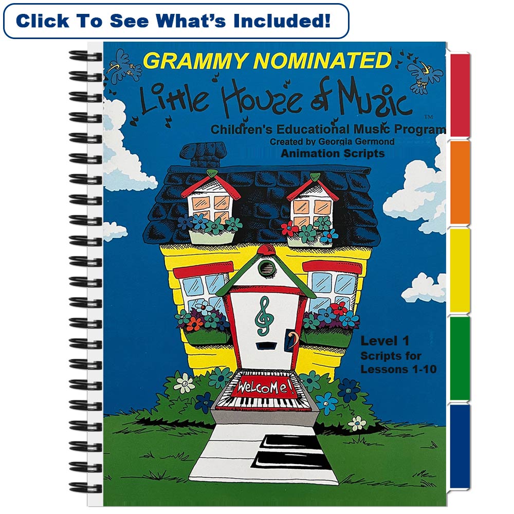 Children's Educational Music Program - Level 1 Animation Scripts